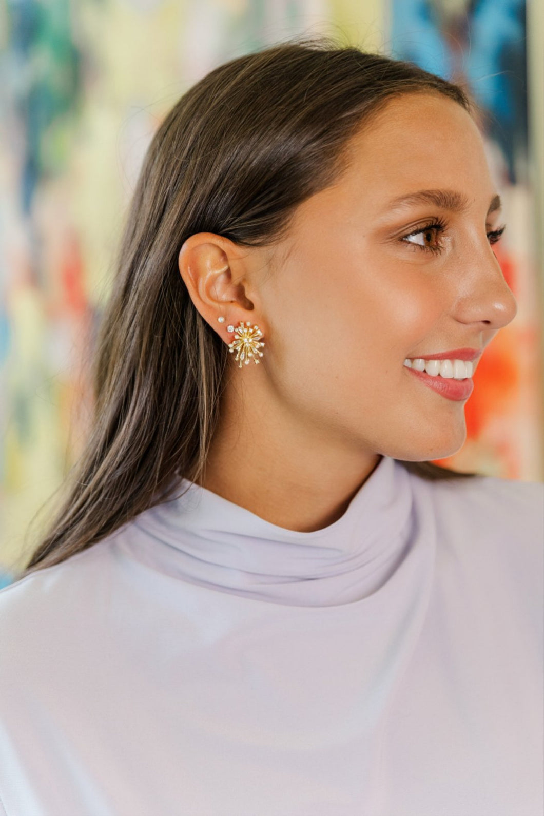 Priscilla Pearl Cluster Studs