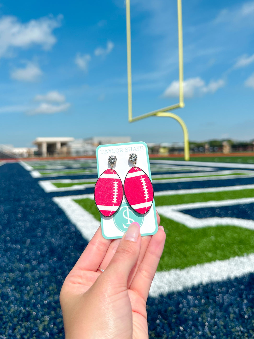 Red Acrylic Footballs