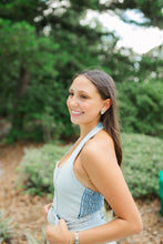 Load image into Gallery viewer, Beaded Brown Football Studs (PRE-ORDER)
