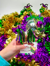 Load image into Gallery viewer, Mardi Gras Sequin Tassels
