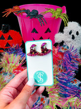 Load image into Gallery viewer, Beaded Witch Hat Stud (PRE-ORDER)
