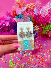 Load image into Gallery viewer, Pastel Confetti Flower Sally Tassels
