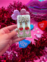 Load image into Gallery viewer, Beaded Heart Bottles
