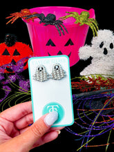 Load image into Gallery viewer, Beaded Ghost Stud (PRE-ORDER)
