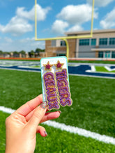 Load image into Gallery viewer, LSU Geaux Tigers Beaded Drops (PRE-ORDER)
