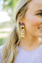 Load image into Gallery viewer, LSU White Acrylic Drops
