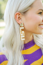 Load image into Gallery viewer, LSU White Acrylic Drops
