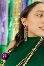 Load image into Gallery viewer, Beaded Mardi Gras Drops
