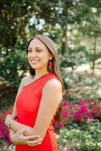 Load image into Gallery viewer, Red/Black Sequin Tassels
