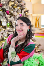 Load image into Gallery viewer, Holiday Darla Hoops
