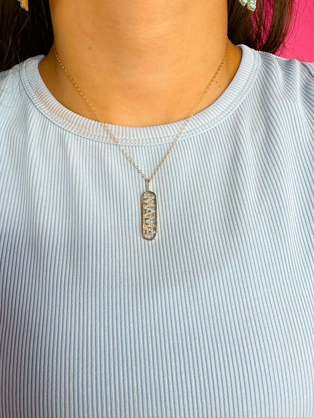 Mama CZ Necklace