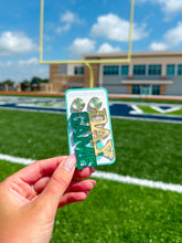 Load image into Gallery viewer, Acrylic Green/Gold Gameday Drops
