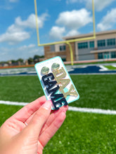 Load image into Gallery viewer, Acrylic Black/Gold Mirror Gameday Drops
