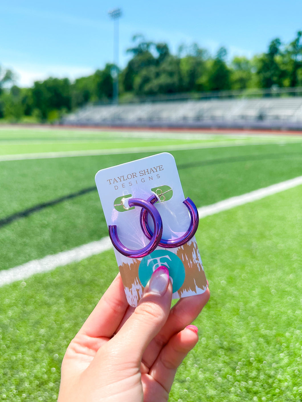 Gameday Metallic Hoops