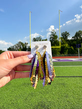 Load image into Gallery viewer, Purple/Gold Sequin Tassels (PRE-ORDER)
