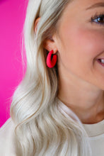 Load image into Gallery viewer, Colorful Kennedi Hoops

