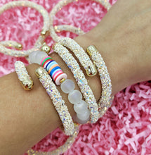 Load image into Gallery viewer, Glitter Adjustable Bracelets
