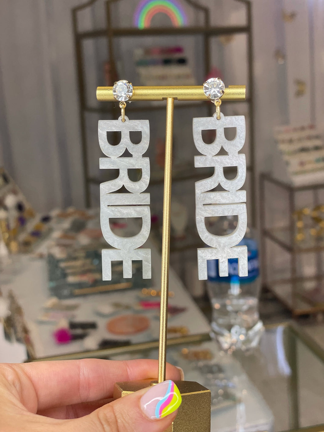 Bride Shimmer Earrings